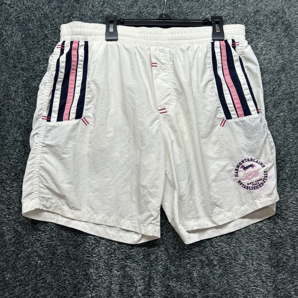Harmont & Blaine Mens Size M Mesh Lined Swim Trunk Shorts (T8)